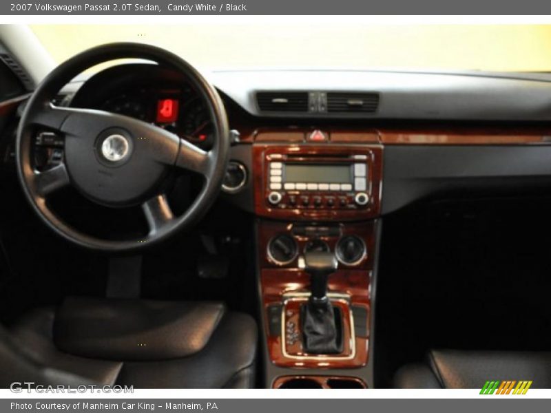 Candy White / Black 2007 Volkswagen Passat 2.0T Sedan