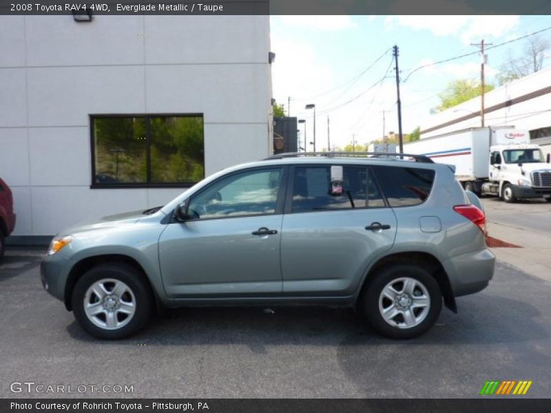 Everglade Metallic / Taupe 2008 Toyota RAV4 4WD