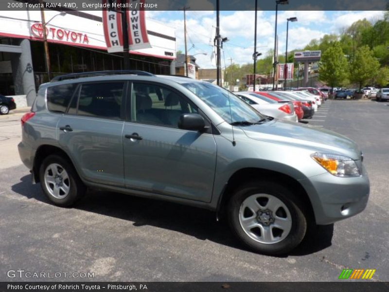 Everglade Metallic / Taupe 2008 Toyota RAV4 4WD