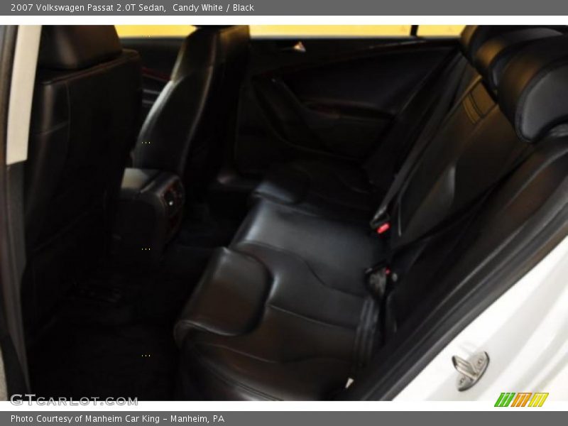 Candy White / Black 2007 Volkswagen Passat 2.0T Sedan