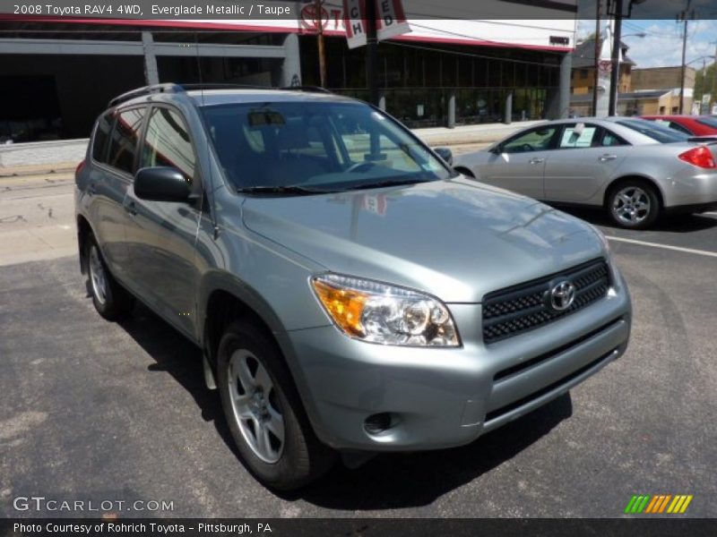 Everglade Metallic / Taupe 2008 Toyota RAV4 4WD