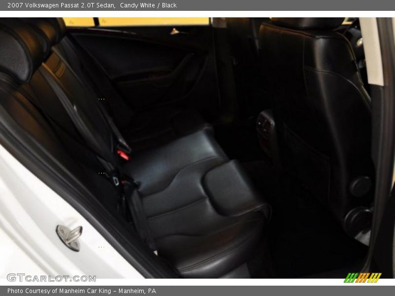 Candy White / Black 2007 Volkswagen Passat 2.0T Sedan