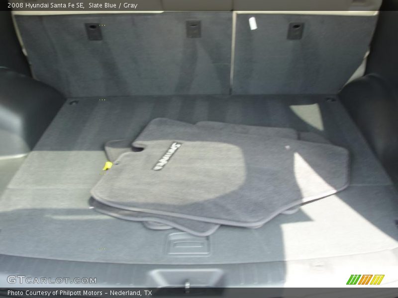 Slate Blue / Gray 2008 Hyundai Santa Fe SE