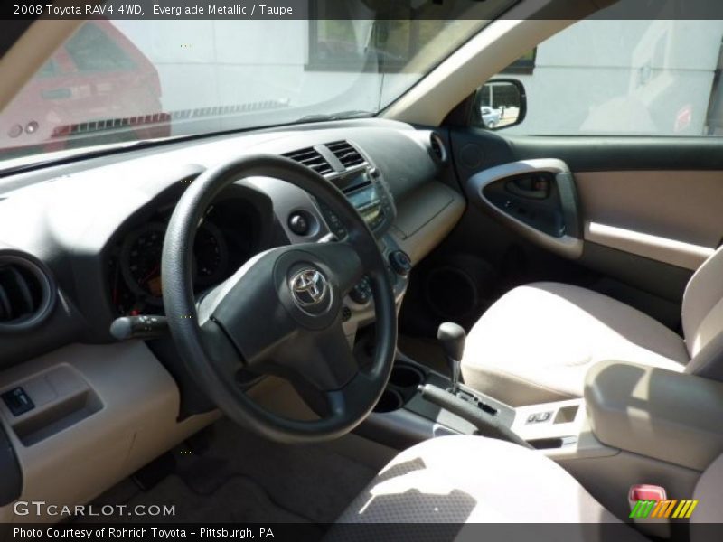 Everglade Metallic / Taupe 2008 Toyota RAV4 4WD