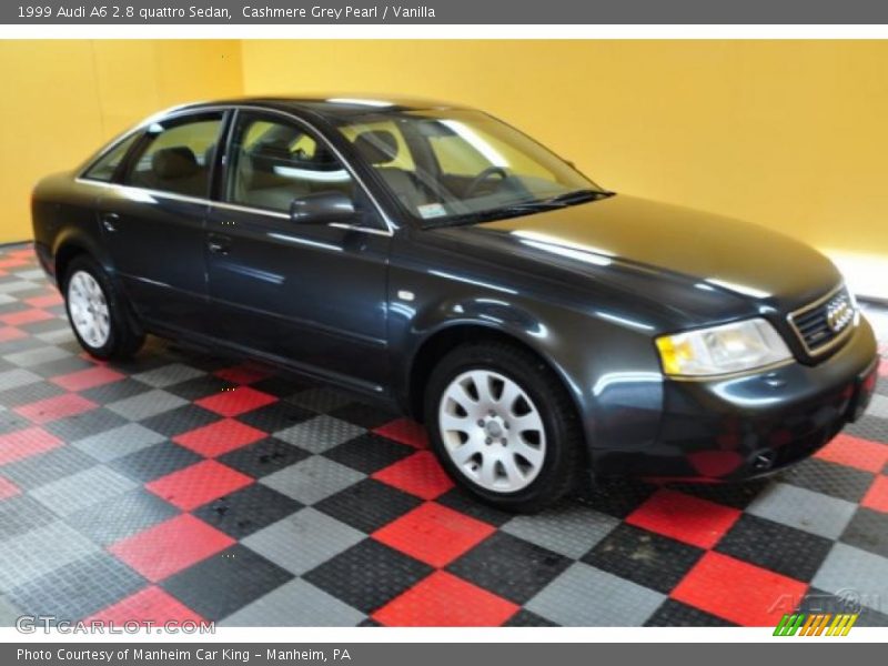 Cashmere Grey Pearl / Vanilla 1999 Audi A6 2.8 quattro Sedan