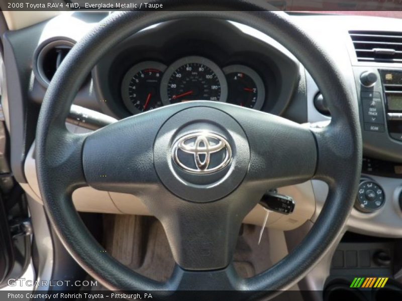 Everglade Metallic / Taupe 2008 Toyota RAV4 4WD