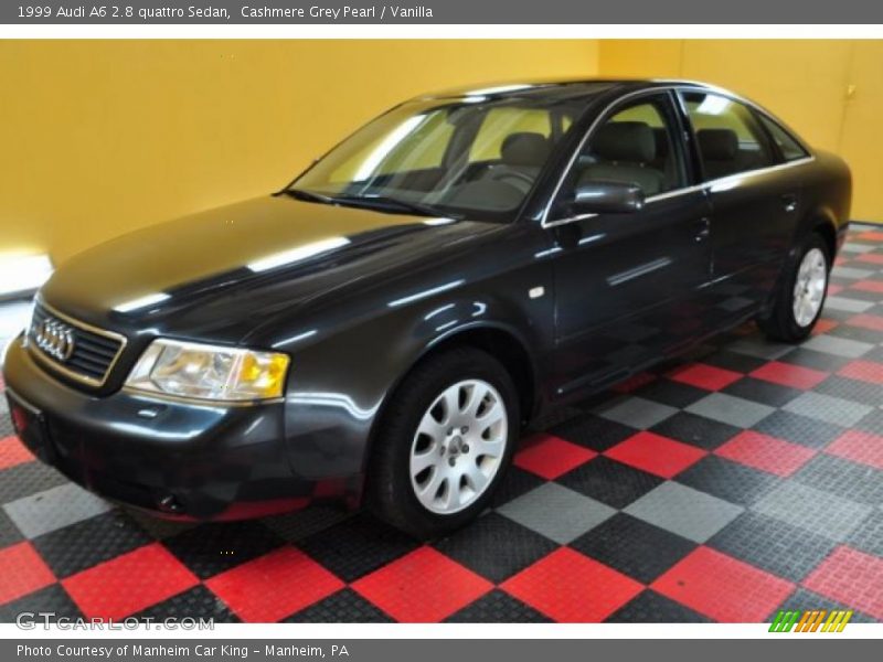 Cashmere Grey Pearl / Vanilla 1999 Audi A6 2.8 quattro Sedan