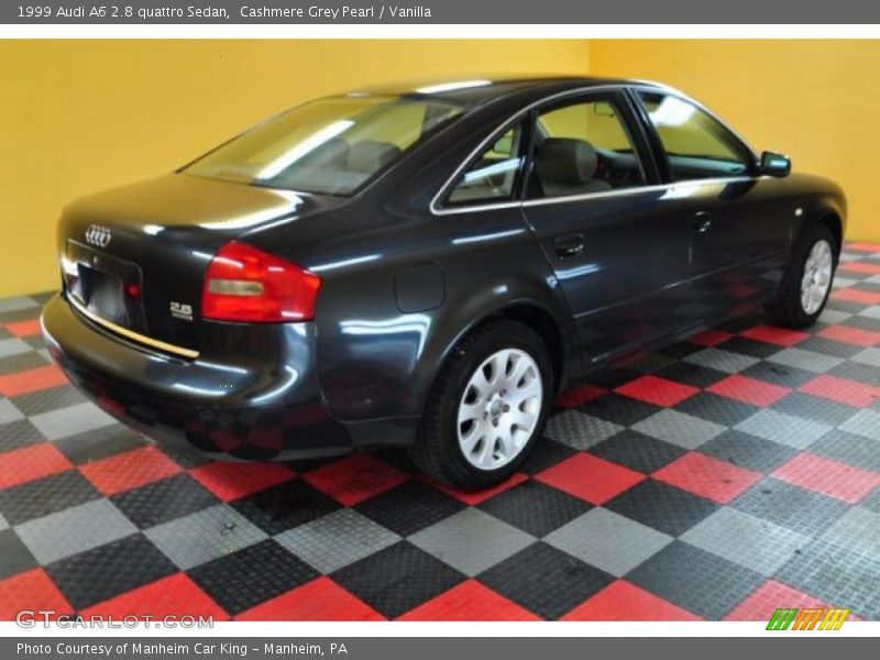 Cashmere Grey Pearl / Vanilla 1999 Audi A6 2.8 quattro Sedan