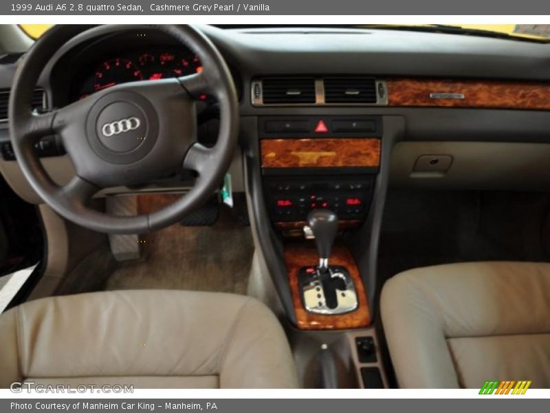 Cashmere Grey Pearl / Vanilla 1999 Audi A6 2.8 quattro Sedan