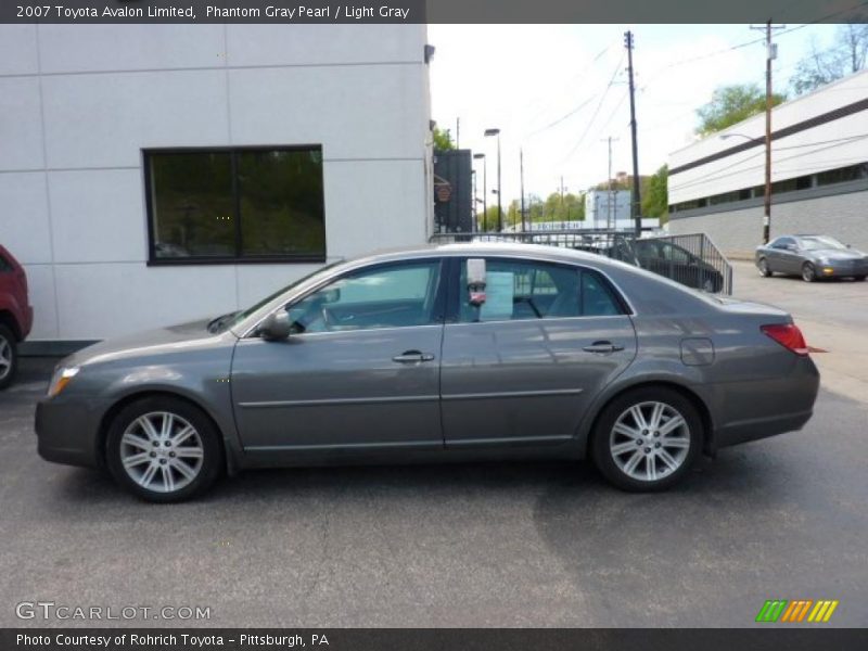 Phantom Gray Pearl / Light Gray 2007 Toyota Avalon Limited