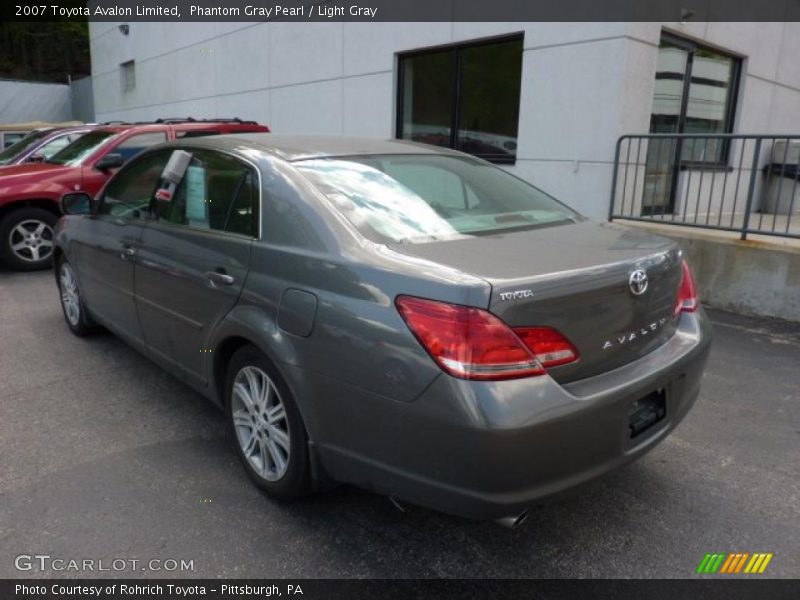 Phantom Gray Pearl / Light Gray 2007 Toyota Avalon Limited