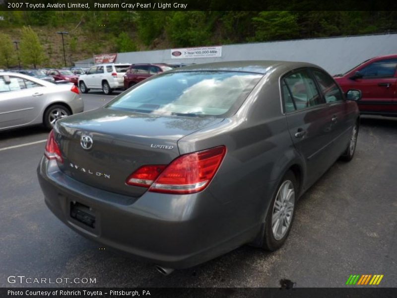Phantom Gray Pearl / Light Gray 2007 Toyota Avalon Limited