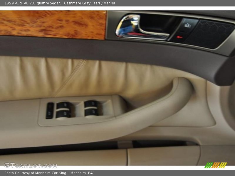 Cashmere Grey Pearl / Vanilla 1999 Audi A6 2.8 quattro Sedan