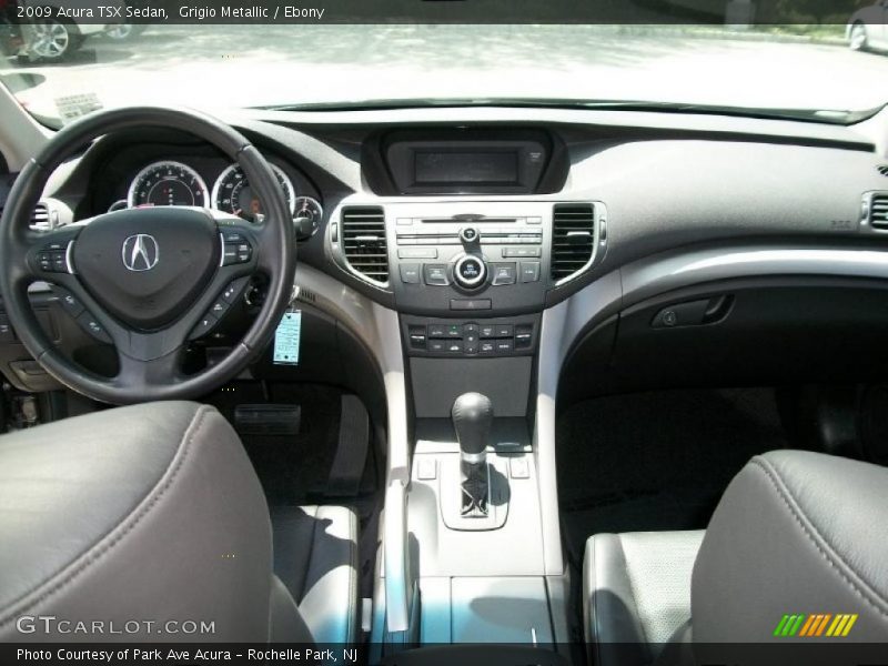 Grigio Metallic / Ebony 2009 Acura TSX Sedan