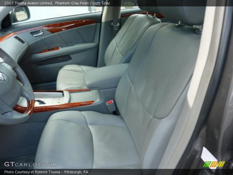Phantom Gray Pearl / Light Gray 2007 Toyota Avalon Limited