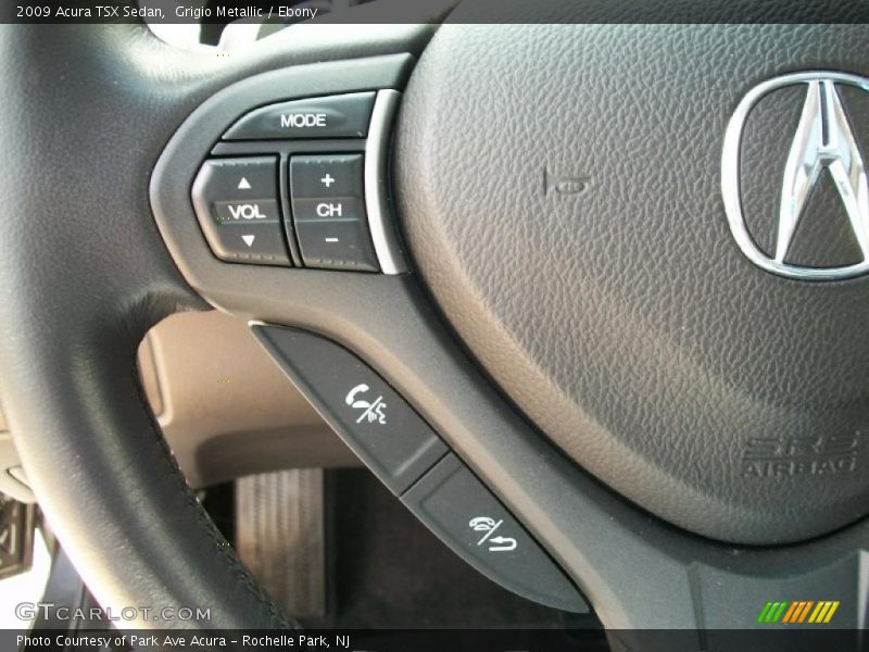 Grigio Metallic / Ebony 2009 Acura TSX Sedan
