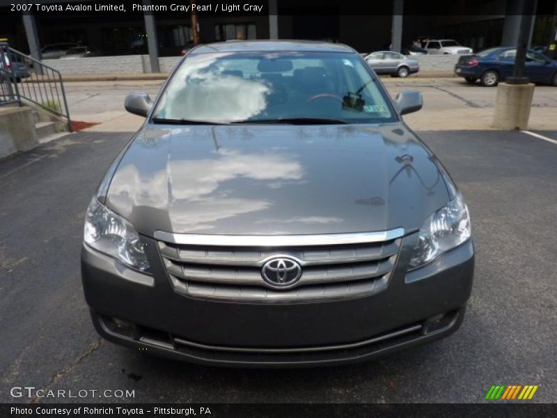 Phantom Gray Pearl / Light Gray 2007 Toyota Avalon Limited