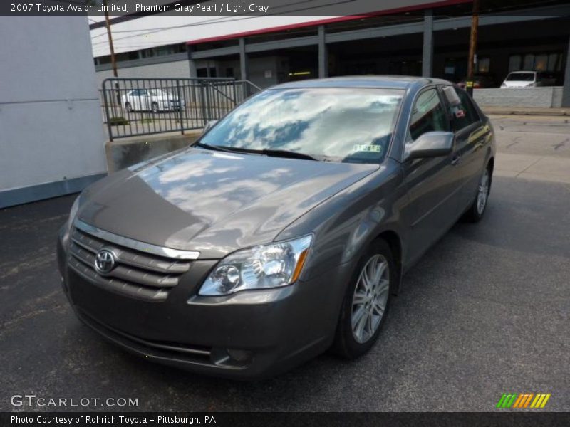Phantom Gray Pearl / Light Gray 2007 Toyota Avalon Limited