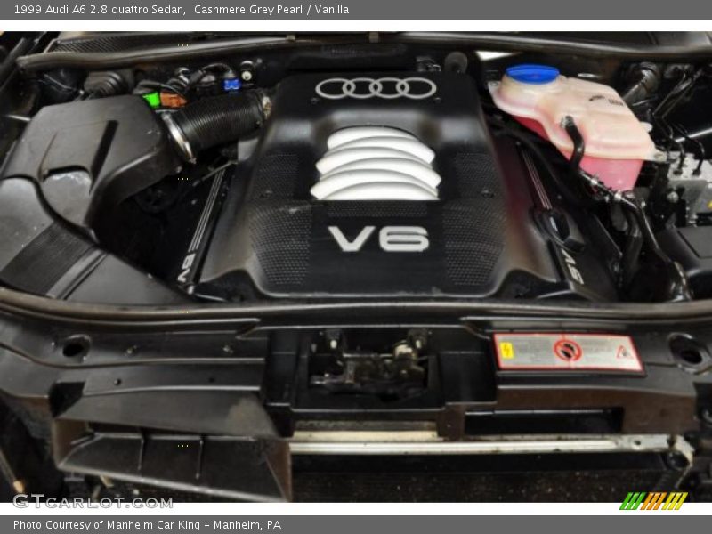 Cashmere Grey Pearl / Vanilla 1999 Audi A6 2.8 quattro Sedan
