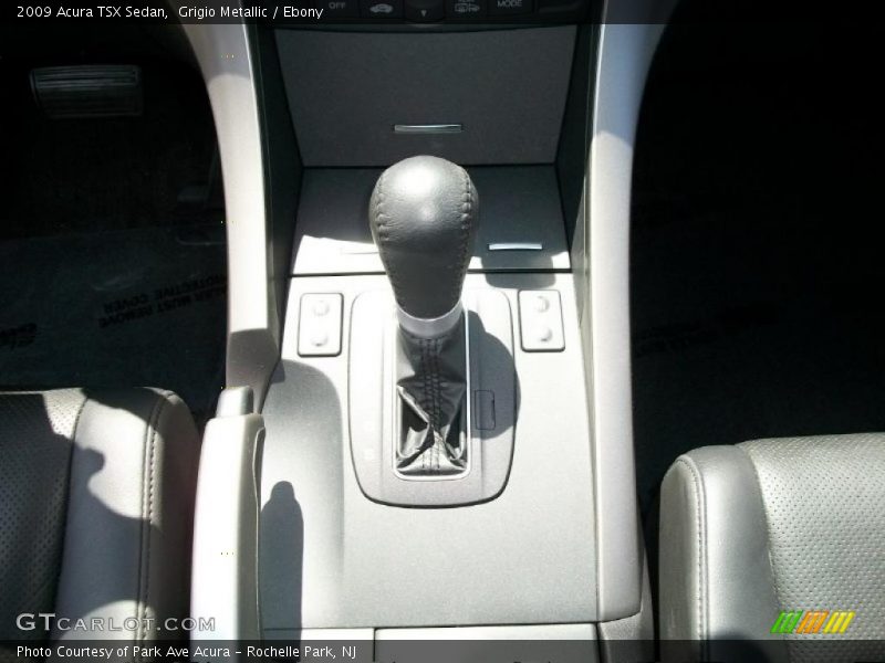 Grigio Metallic / Ebony 2009 Acura TSX Sedan