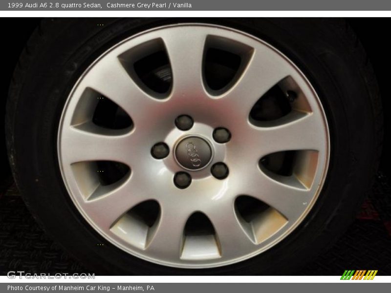 Cashmere Grey Pearl / Vanilla 1999 Audi A6 2.8 quattro Sedan