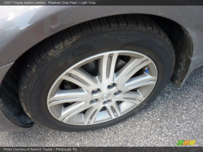 Phantom Gray Pearl / Light Gray 2007 Toyota Avalon Limited