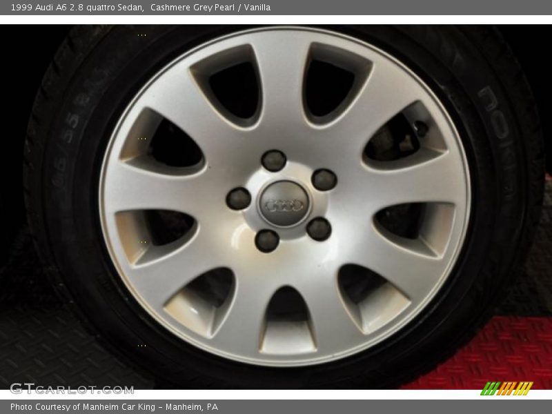 Cashmere Grey Pearl / Vanilla 1999 Audi A6 2.8 quattro Sedan