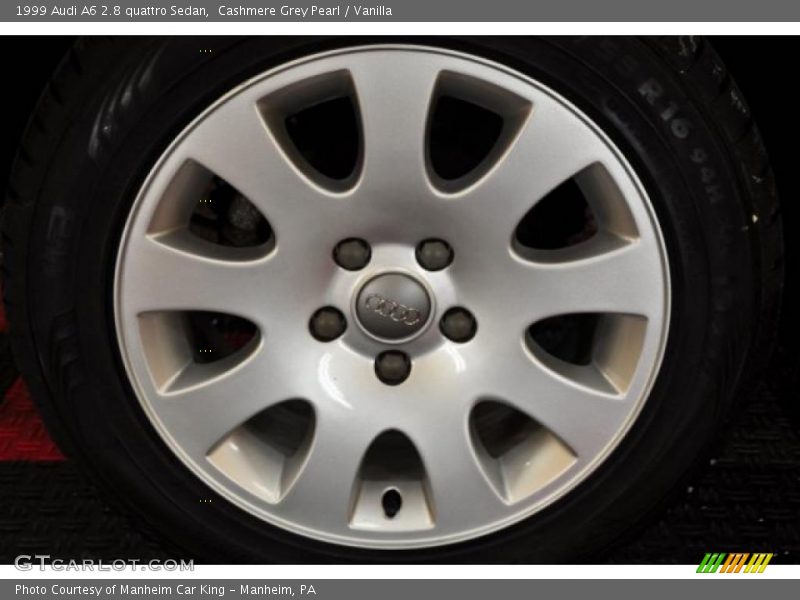 Cashmere Grey Pearl / Vanilla 1999 Audi A6 2.8 quattro Sedan