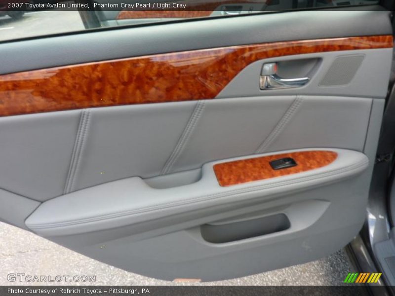 Phantom Gray Pearl / Light Gray 2007 Toyota Avalon Limited