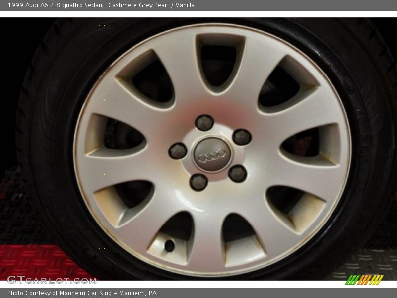 Cashmere Grey Pearl / Vanilla 1999 Audi A6 2.8 quattro Sedan