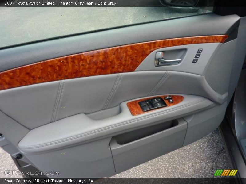 Phantom Gray Pearl / Light Gray 2007 Toyota Avalon Limited
