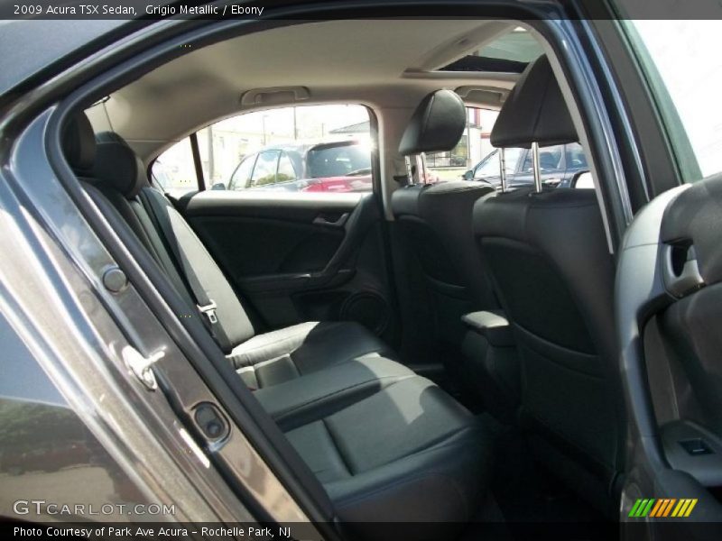 Grigio Metallic / Ebony 2009 Acura TSX Sedan