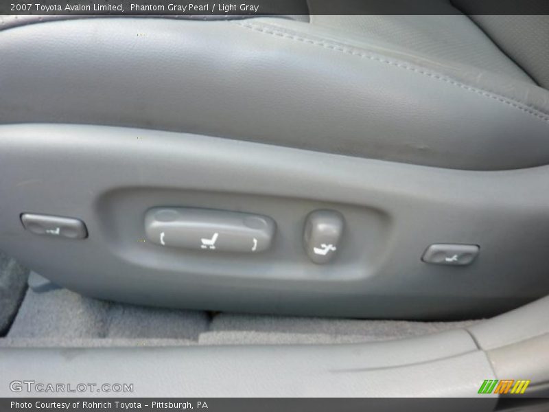 Phantom Gray Pearl / Light Gray 2007 Toyota Avalon Limited