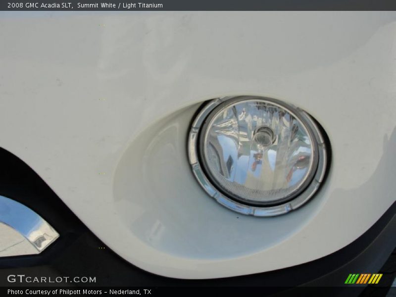 Summit White / Light Titanium 2008 GMC Acadia SLT