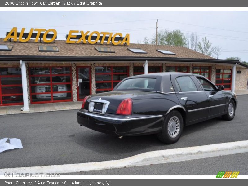 Black / Light Graphite 2000 Lincoln Town Car Cartier