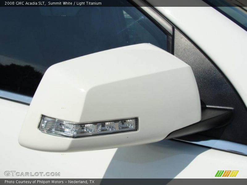 Summit White / Light Titanium 2008 GMC Acadia SLT