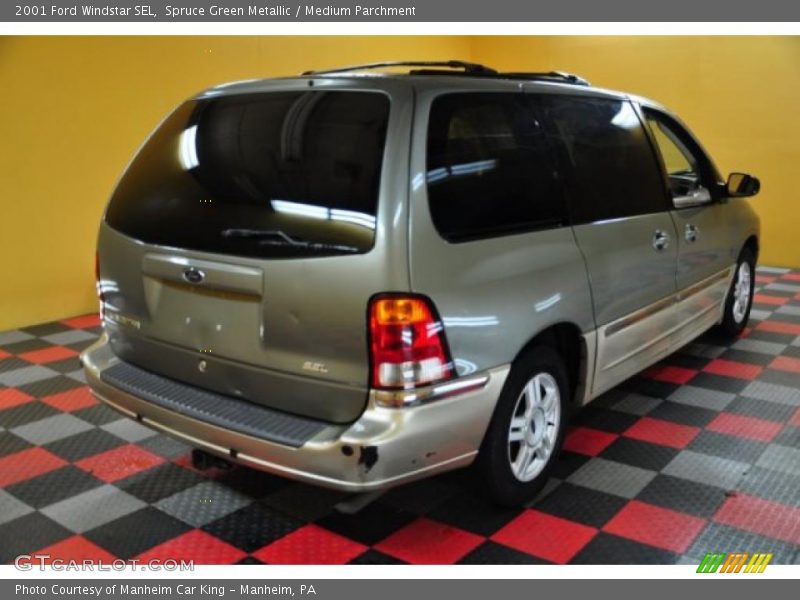 Spruce Green Metallic / Medium Parchment 2001 Ford Windstar SEL