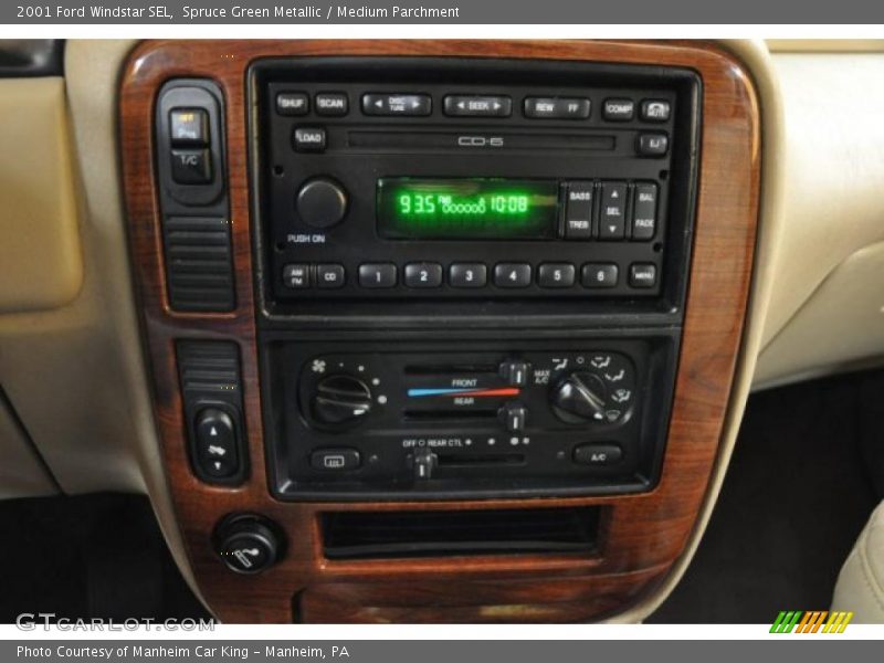 Controls of 2001 Windstar SEL