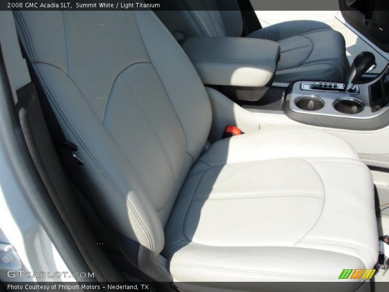 Summit White / Light Titanium 2008 GMC Acadia SLT