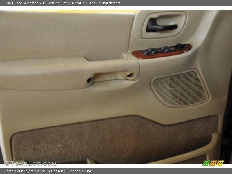 Spruce Green Metallic / Medium Parchment 2001 Ford Windstar SEL