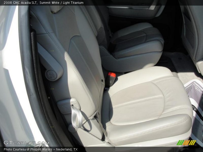 Summit White / Light Titanium 2008 GMC Acadia SLT