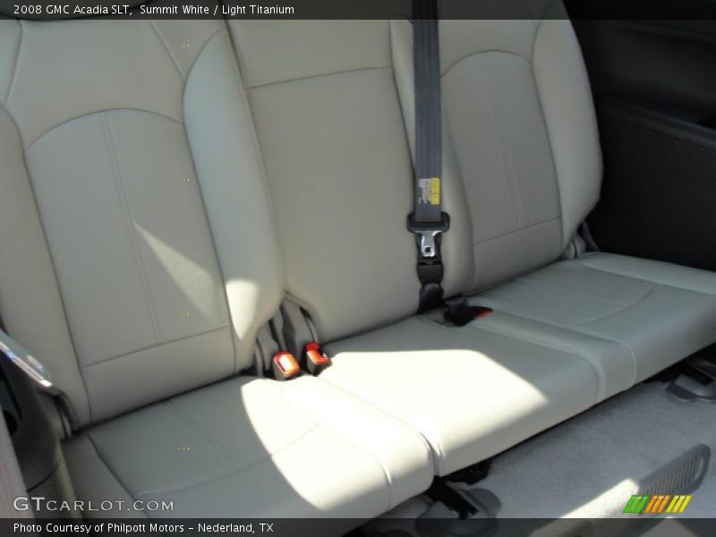 Summit White / Light Titanium 2008 GMC Acadia SLT