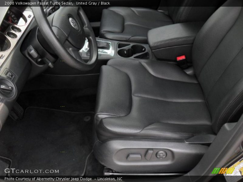 United Gray / Black 2008 Volkswagen Passat Turbo Sedan