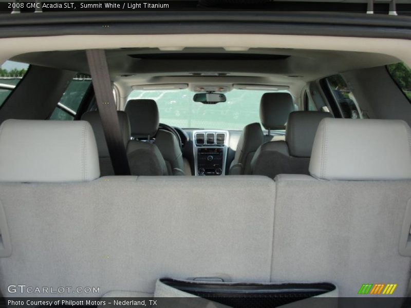 Summit White / Light Titanium 2008 GMC Acadia SLT