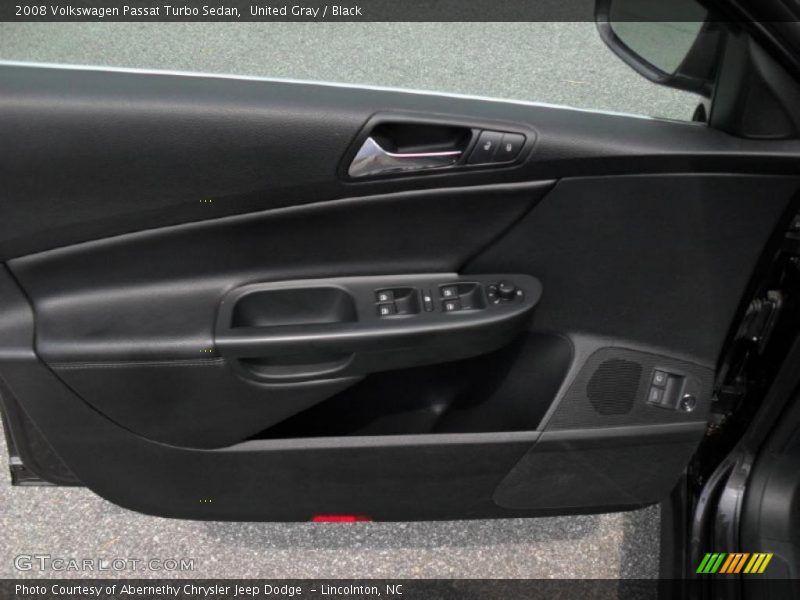 United Gray / Black 2008 Volkswagen Passat Turbo Sedan