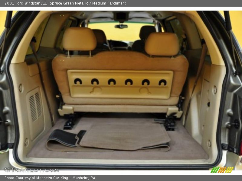 Spruce Green Metallic / Medium Parchment 2001 Ford Windstar SEL
