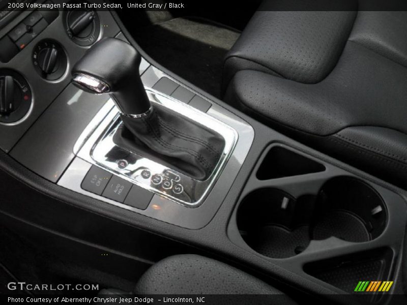United Gray / Black 2008 Volkswagen Passat Turbo Sedan