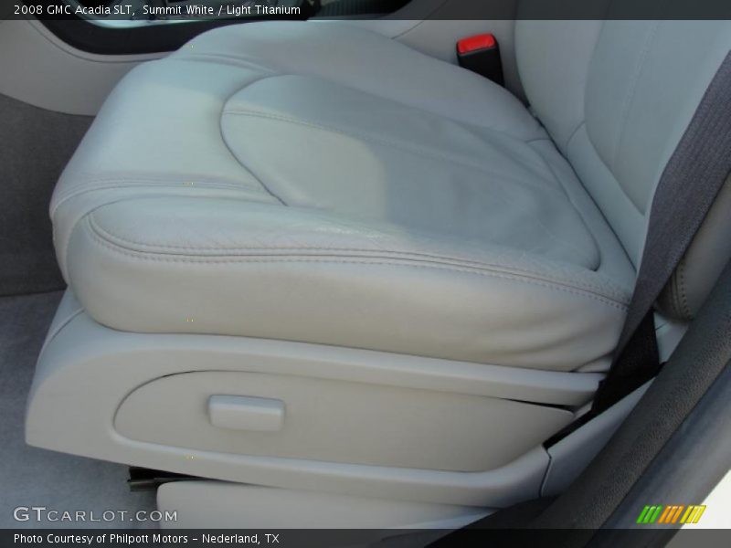 Summit White / Light Titanium 2008 GMC Acadia SLT