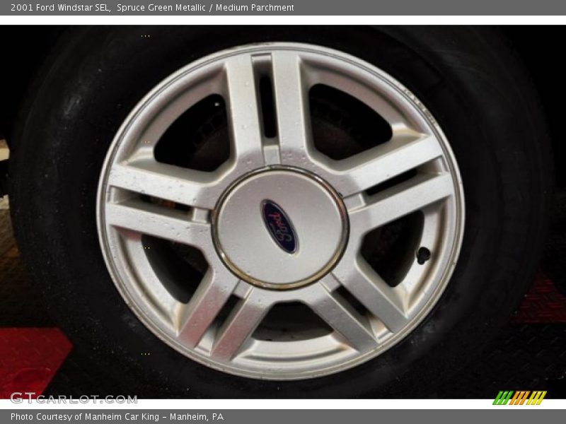Spruce Green Metallic / Medium Parchment 2001 Ford Windstar SEL