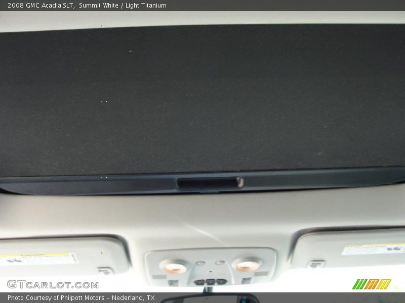 Summit White / Light Titanium 2008 GMC Acadia SLT
